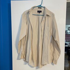 Giorgio Brutini Men's Beige Shirt Jacket